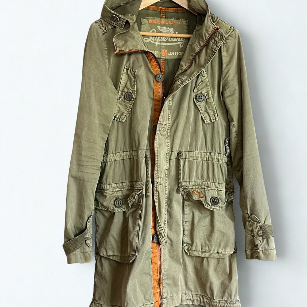 Superdry Limited Edition Size Medium Women's Parka (Lightweight)